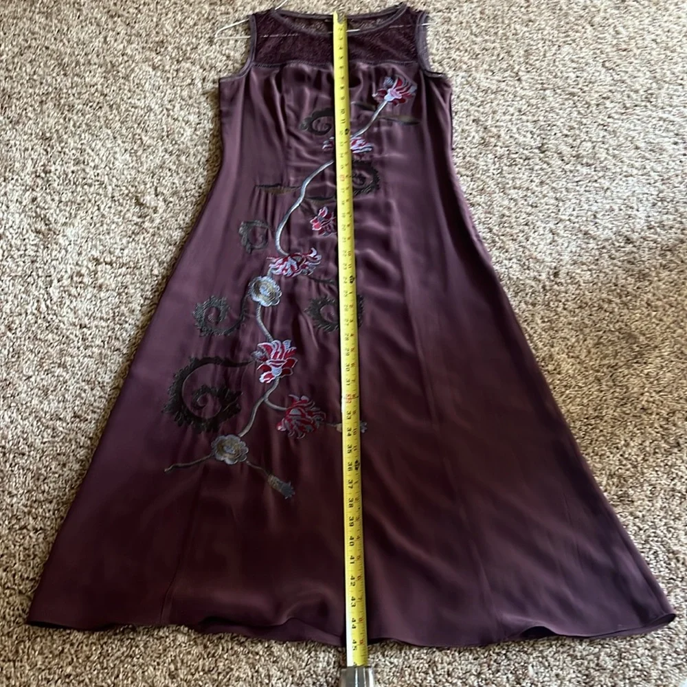 Sundance Purple Maxi Dress with Floral Design - Picture 9 of 11